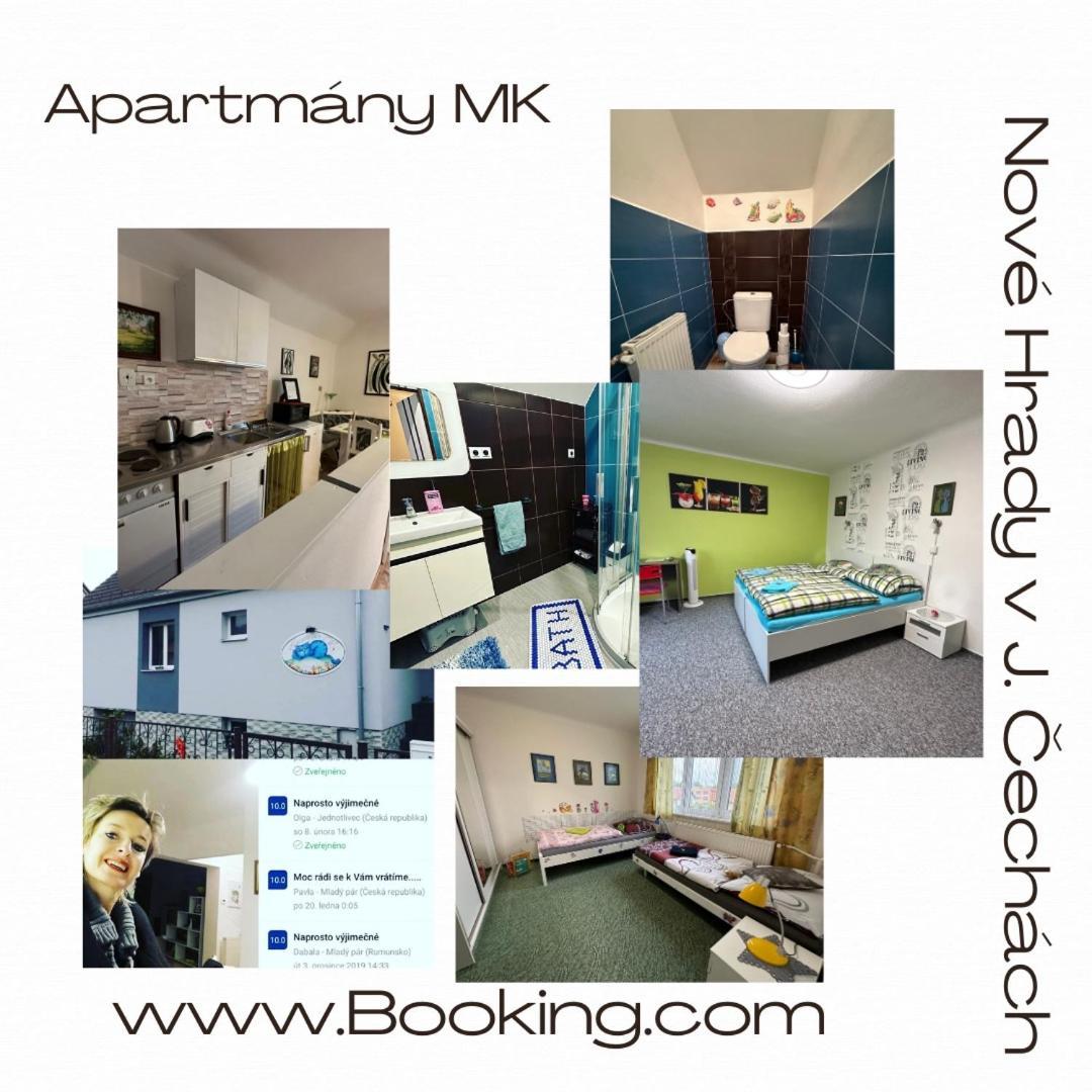 Apartmany Mk U Modre Kocky Nové Hrady 외부 사진